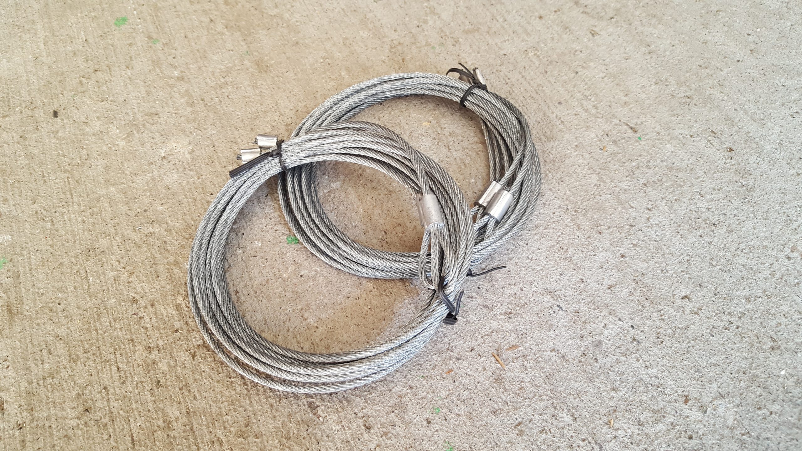Modern Garage Door Replacement Cables for Simple Design